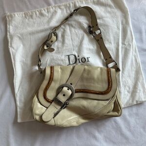 **AUTHENTIC** Dior Gaucho Saddle Bag